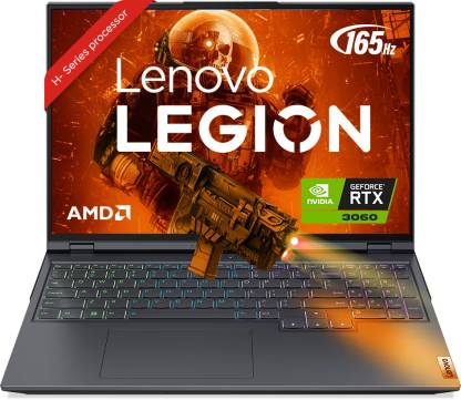 Lenovo Legion 5 Pro Ryzen 7 Octa Core 5800H - (16 GB/1 TB SSD/Windows 11 Home/6 GB Graphics/NVIDIA GeForce RTX 3060) 82JQ00JCIN|82JQ0062IN|82JQ011FIN Gaming Laptop  (16 inch, Storm Grey (top), Black (bottom), 2.45 kg, With MS Office)