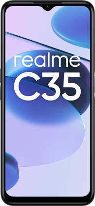 realme C35 (Glowing Black, 128 GB)  (6 GB RAM)