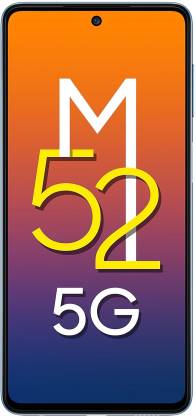 SAMSUNG Galaxy M52 5G (Icy Blue, 128 GB)  (6 GB RAM)