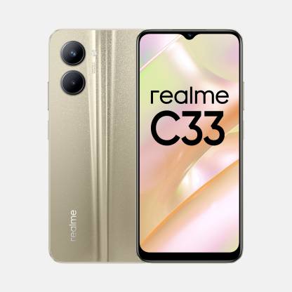 realme C33 2023 (Sandy Gold, 64 GB)  (4 GB RAM)