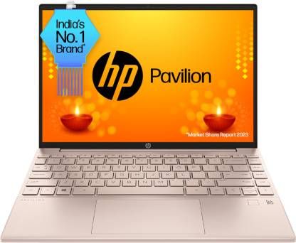 HP Pavilion Aero (2023) Ryzen 7 Octa Core 7735U - (16 GB/1 TB SSD/Windows 11 Home) 13-BE2046AU Thin and Light Laptop  (13.3 Inch, Pale Rose Gold, 0.97 Kg, With MS Office)