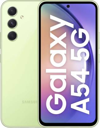 SAMSUNG Galaxy A54 5G (Awesome Lime, 256 GB)  (8 GB RAM)#JustHere