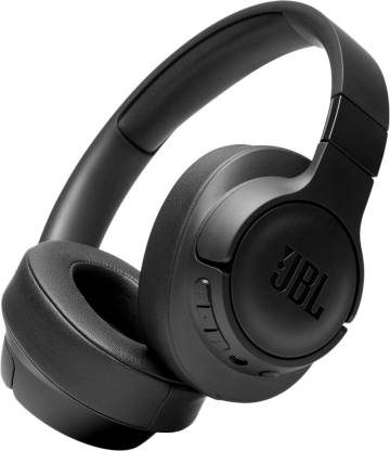 JBL Tune 710BT 50Hr Playtime,Pure Bass,Quick Charge,Multi Connect Bluetooth Headset  (Black, On the Ear)