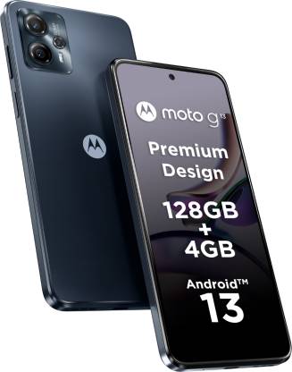 Motorola g13 (Matte Charcoal, 128 GB)  (4 GB RAM)