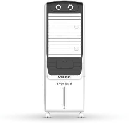 Crompton 27 L Tower Air Cooler (White, Black, ACGC- Optimus Neo 27) Crompton 27 L Tower Air Cooler (White, Black, ACGC- Optimus Neo 27)