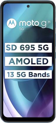 Moto G71 5G (Arctic Blue, 128 GB)  (6 GB RAM)