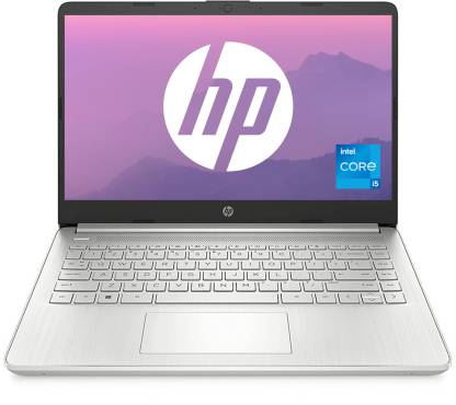 HP Intel Intel Core i5 12th Gen 1235U - (16 GB/512 GB SSD/Windows 11 Home) 14s - dy5005TU Thin and Light Laptop  (14 inch, Natural Silver, 1.41 Kg kg, With MS Office)