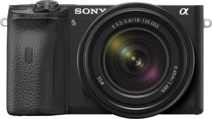 SONY Alpha ILCE-6600M APS-C Mirrorless Camera with 18-135 mm Zoom Lens Featuring Eye AF and 4K movie recording  (Black)