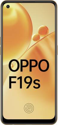 OPPO F19s (Glowing Gold, 128 GB)  (6 GB RAM)