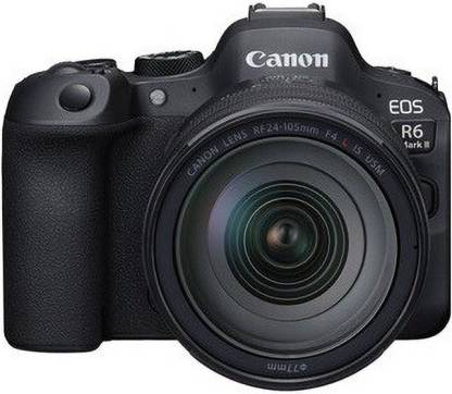 Canon EOS R6 Mark II Mirrorless Camera Body with 24-105mm USM Lens  (Black)