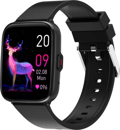 Gizmore GizFit BLAZE BT Calling Smartwatch | 1.69 Inch IPS Curved 500 NITS Display Smartwatch (Black Strap, Regular) Gizmore GizFit BLAZE BT Calling Smartwatch | 1.69 Inch IPS Curved 500 NITS Display Smartwatch (Black Strap, Regular)