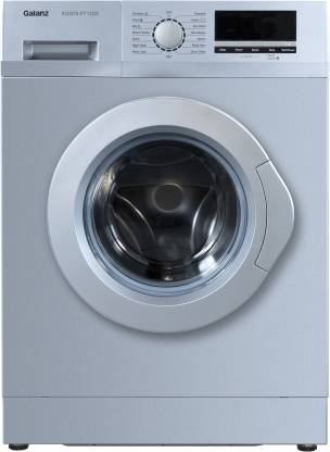 Galanz 7 kg Quick Wash Fully Automatic Front Load Washing Machine with In-built Heater Silver  (XQG70-F712DE)