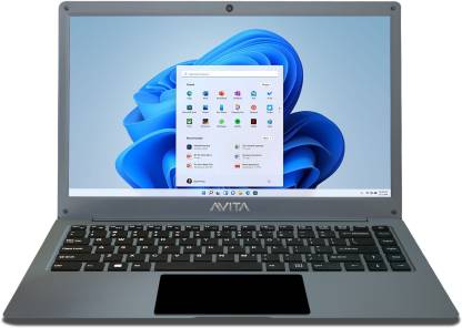 Avita SATUS S111 Intel Celeron Dual Core N4020 - (4 GB/128 GB SSD/Windows 11 Home) NU14A1INC43PN-SG Laptop  (14.1 Inch, Space Grey)