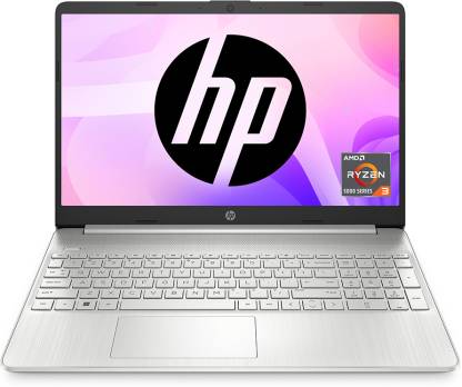 HP 15s Ryzen 3 Quad Core 5300U - (8 GB/512 GB SSD/Windows 10 Home) 15s- EQ2042AU Thin and Light Laptop  (15.6 inch, Natural Silver, 1.69 Kg, With MS Office)