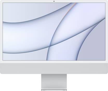 APPLE 2021 iMac with 4.5K Retina display M1 (8 GB Unified/256 GB SSD/Mac OS Big Sur/24 Inch Screen/MGPC3HN/A)  (Silver, 461 mm x 547 mm x 130 mm, 4.48 kg)