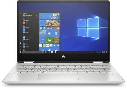 HP Pavilion x360 Core i5 10th Gen 10210U - (8 GB/512 GB SSD/Windows 10 Home) 14-dh1179TU 2 in 1 Laptop  (14 inch, Mineral Silver, 1.58 kg, With MS Office)