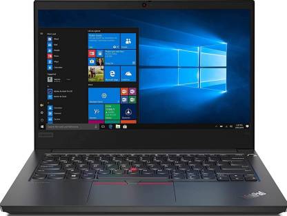 Lenovo Thinkpad E14 Core i3 10th Gen 10110U - (4 GB/256 GB SSD/Windows 10 Home) E14 Thin and Light Laptop  (14 inch, Black, 1.69 kg, With MS Office)