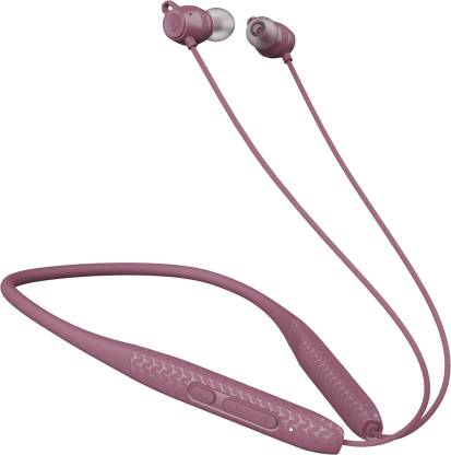 boAt Rockerz 255 Max with 60 Hours Playback, EQ Modes & Power Magnetic Earbuds Bluetooth Headset  (Maverick Maroon, In the Ear)