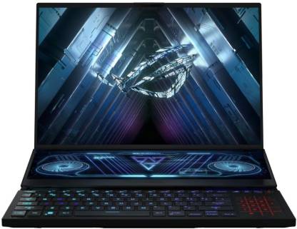 ASUS ROG Zephyrus Duo 16 (2022) Dual Screen Laptop with 90Whr Battery AMD Ryzen 9 Octa Core 6900HX - (32 GB/2 TB SSD/Windows 11 Home/16 GB Graphics/NVIDIA GeForce RTX 3080 Ti) GX650RXZ-LO227WS Gaming Laptop  (16 Inch, Black, 2.60 Kg, With MS Office)