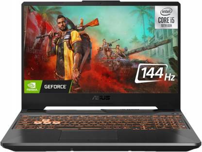 ASUS TUF Gaming F15 Intel Core i5 10th Gen i5-10300H - (8 GB/1 TB SSD/Windows 11 Home/4 GB Graphics/NVIDIA GeForce GTX 1650/144 Hz) FX506LH-HN310W Gaming Laptop  (15.6 inch, Black, 2.30 kg)