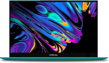 Infinix INBook X1 Intel Core i3 10th Gen 1005G1 - (8 GB/256 GB SSD/Windows 11 Home) XL11 Thin and Light Laptop  (14 inch, Aurora Green, 1.48 kg)