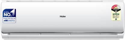 Haier Turbo Cool Plus 2023 Model 1 Ton 3 Star Split Extreme Temperature Cooling,Micro Antibacterial Filter, AC - White  (HSU13T-TQS3BE-FS/HS13T-TQS3BE-FS/HU13-3BE-FS, Copper Condenser)