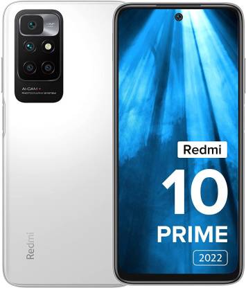 REDMI 10 Prime 2022 (Astral White, 64 GB)  (4 GB RAM)