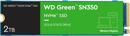 WESTERN DIGITAL WD Green Nvme SN350 2 TB Desktop, Laptop Internal Solid State Drive (WDS200T3G0C)