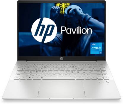 HP Pavilion Plus Creator OLED Eyesafe (2023) Intel H-Series Core i5 12th Gen 12500H - (16 GB/512 GB SSD/Windows 11 Home) 14-eh0021TU Thin and Light Laptop  (14 Inch, Natural Silver, 1.41 Kg, With MS Office)