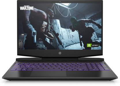 HP Pavilion Core i7 11th Gen 11370H - (16 GB/512 GB SSD/Windows 11 Home/4 GB Graphics/NVIDIA GeForce RTX RTX 3050) 15-DK2096TX Gaming Laptop  (15.6 Inch, Shadow Black & Ultra Violet, 2.23 Kg, With MS Office)