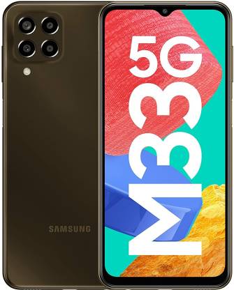 SAMSUNG Galaxy M33 5G (Emerald Brown, 128 GB)  (8 GB RAM)