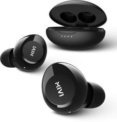 Mivi DuoPods K1 compact earbuds,AI-ENC,TWS with 42H Playtime,Deep Bass,Made in India Bluetooth Headset  (Bold Black, In the Ear)