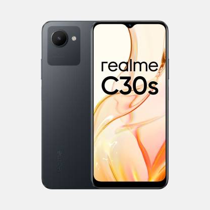 realme C30s (Stripe Black, 64 GB)  (4 GB RAM)