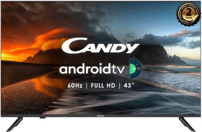 CANDY 109 cm (43 inch) Full HD LED Smart Android TV (CA43C9) CANDY 109 cm (43 inch) Full HD LED Smart Android TV (CA43C9)