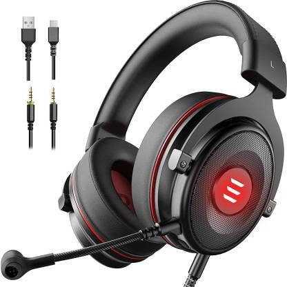 EKSA E900 Pro Wired Gaming Headset  (Black, On the Ear)