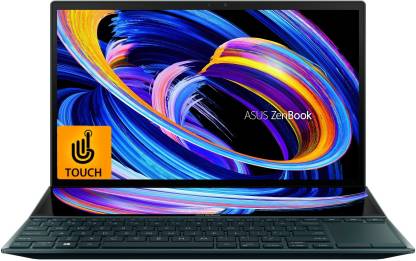 ASUS ZenBook Duo 14 (2021) Touch Panel Intel Core i5 11th Gen 1155G7 - (8 GB/512 GB SSD/Windows 11 Home) UX482EAR-KA501WS Thin and Light Laptop  (14 inch, Celestial Blue, 1.62 kg, With MS Office)