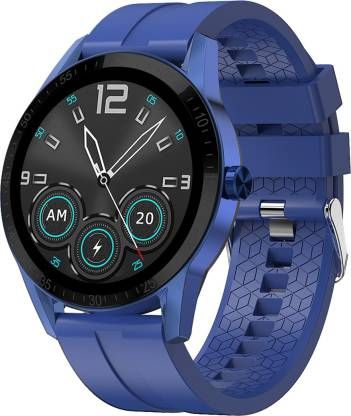 Fire-Boltt Talk 1.28" Bluetooth Calling Smart Watch with 3D Display & 360 Health Tracking Smartwatch(Blue Strap, L) Fire-Boltt Talk 1.28" Bluetooth Calling Smart Watch with 3D Display & 360 Health Tracking Smartwatch(Blue Strap, L)
