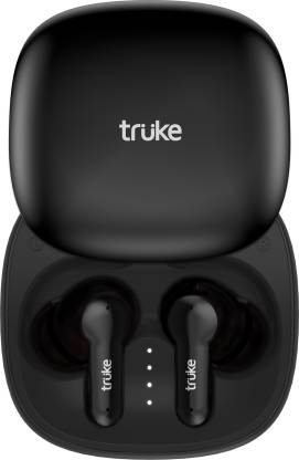 truke Buds S2 Lite with 48H Playtime, ENC, Made in India, Gaming Mode, 10mm driver Bluetooth Headset  (Black, True Wireless)