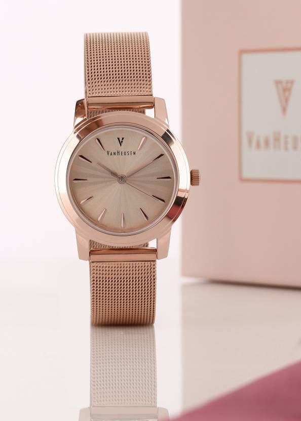 VAN HEUSEN Pleats Please Analog Watch - For Women VAN HEUSEN Pleats Please Analog Watch - For Women