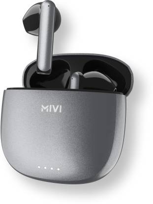 Mivi DuoPods F40 with 50 Hrs Playtime I13mm Drivers|Made in India| Deep Bass Bluetooth Headset(Space Grey, True Wireless) Mivi DuoPods F40 with 50 Hrs Playtime I13mm Drivers|Made in India| Deep Bass Bluetooth Headset(Space Grey, True Wireless)