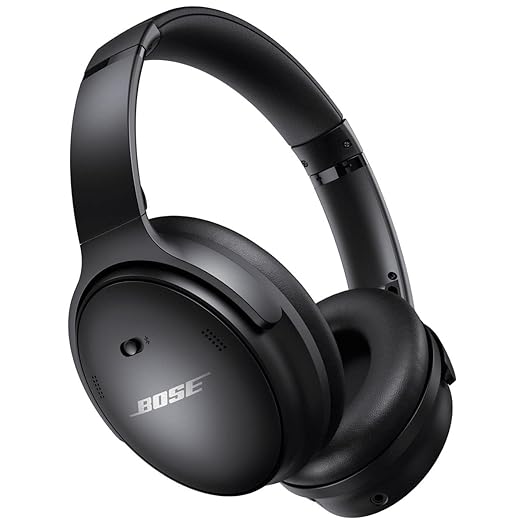 Bose QUIETCOMFORT 45 HEADPHONES,WW Bluetooth Headset  (Triple Black, On the Ear)