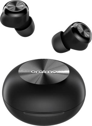 ORAIMO Airbuds 3 Earbuds with ENC, up to 20 hours Playback & 80ms Low Latency Bluetooth Headset  (Black, True Wireless)