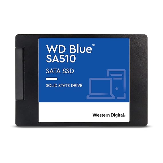 WD Blue™ SA510 500 GB Desktop, Laptop Internal Solid State Drive (SSD) (500GB 2.5”/7mm SATA SSD - WDS500G3B0A)  (Interface: SATA III, Form Factor: 2.5 Inch)