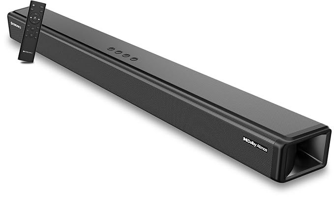 ZEBRONICS Juke BAR 3850 Pro 170W BT, HDMI, AUX, USB, Optical Soundbar with Dolby Atmos - Black
