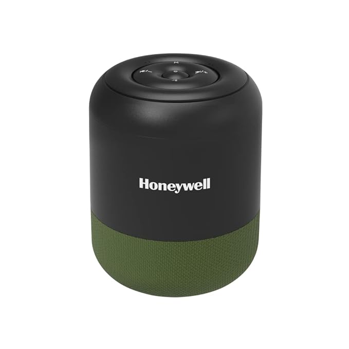 Honeywell Moxie V200 Wireless Bluetooth V5.0 Portable Speaker 5W, Upto 12Hrs Playtime, Advanced 52mm Drivers, IPX4, Connect 2 Speakers with TWS Feature, Premium Stereo Sound, Multi Compatibility Mode