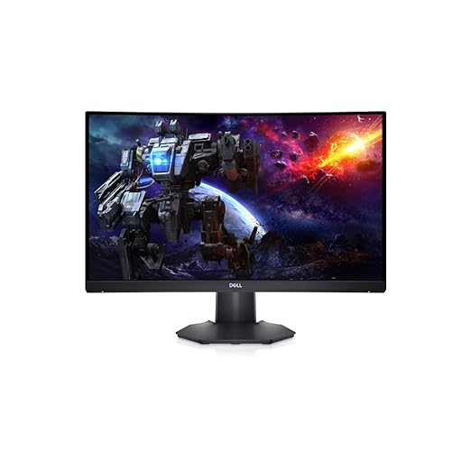 DELL S-series 24 Inch Curved Full HD LED Backlit VA Panel Gaming Monitor (S2422HG)  (AMD Free Sync, Response Time: 1 ms, 165 Hz Refresh Rate)