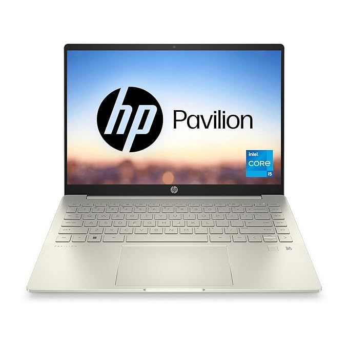 HP Pavilion Plus Creator Eyesafe (2023) Intel Core i5 12th Gen 12500H - (16 GB/512 GB SSD/Windows 11 Home) 14-eh0025TU Thin and Light Laptop  (14 Inch, Warm Gold, 1.41 Kg, With MS Office)