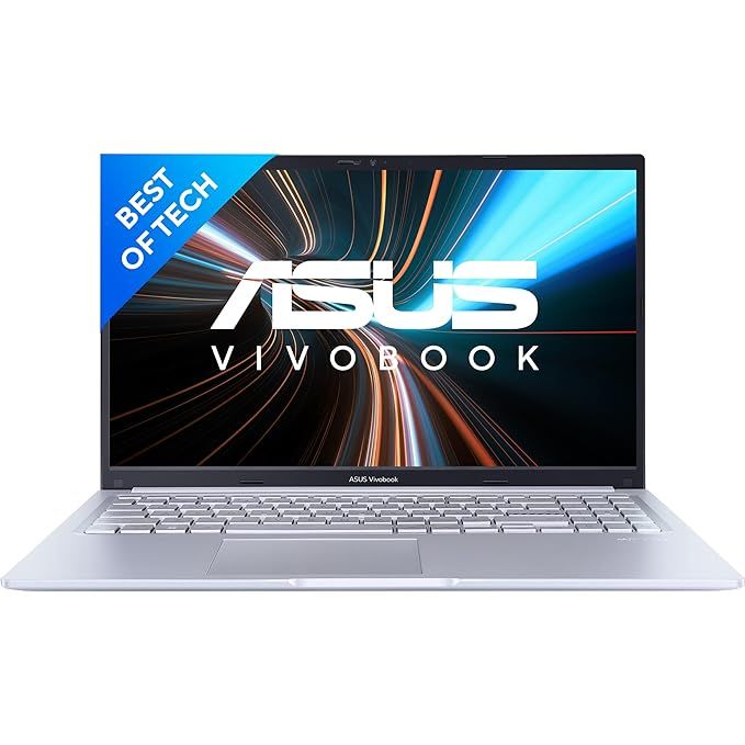 ASUS Vivobook 15 Intel Core i3 12th Gen 1215U - (8 GB/512 GB SSD/Windows 11 Home) X1502ZA-EJ322WS Thin and Light Laptop  (15.6 Inch, Icelight Silver, 1.70 Kg, With MS Office)