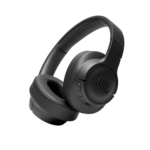 JBL Tune 760NC Active Noise Cancelling, 50 Hr Playtime, Fast Pair & Multi Connect Bluetooth Headset  (Black, On the Ear)