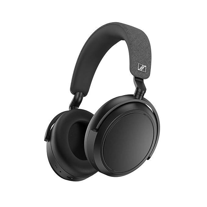 Sennheiser Momentum 4 Wireless with ANC and 60 hours battery life Bluetooth Headset  (Black, On the Ear)